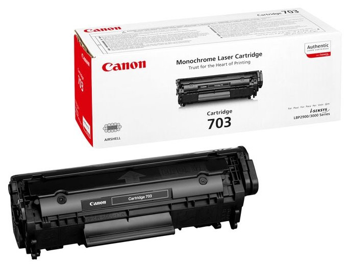 Заправка картриджа Canon 703 Заправка картриджа Canon 703