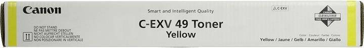 Заправка картриджа Canon C-EXV49 Y для устройств iR ADVANCE C3325i / C3330i / C3320 / C3320L / C3320i (желтый)