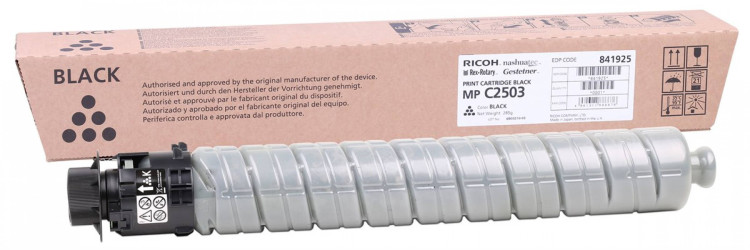 Заправка картриджа Ricoh MP C2003SP, MP C2503SP, MP C2003ZSP, MP C2503ZSP (черный)