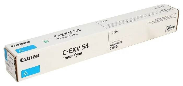 Заправка картриджа Canon C-EXV54 C (синий) для устройств Canon iRC3025 / iRC3025i / iRC3020