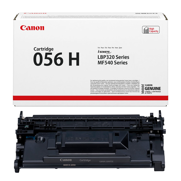 Заправка картриджа Canon 056 H Заправка картриджа Canon 056 H