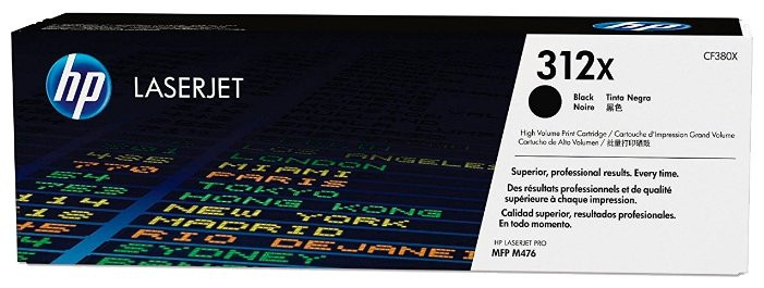 Заправка картриджа HP CF380X (312X)