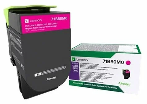 Заправка картриджа Lexmark CS/CX 317/417/517 (2,3К) magenta