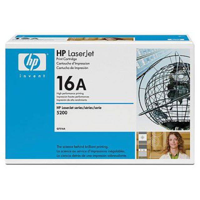 Картридж HP 16A лазерный (12000 стр)