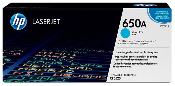 Заправка картриджа HP CE271A (650A) Заправка картриджа HP CE271A (650A)