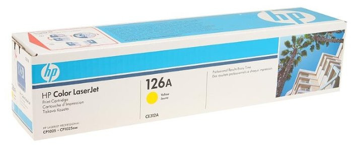 Заправка картриджа HP CE312A (126A)