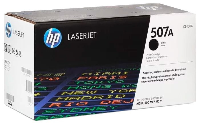 Заправка картриджа HP CE400A (507A)