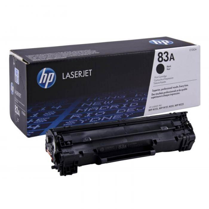 Заправка картриджа HP CF283A (83A)