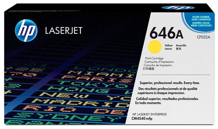 Заправка картриджа HP CF032A (646A)