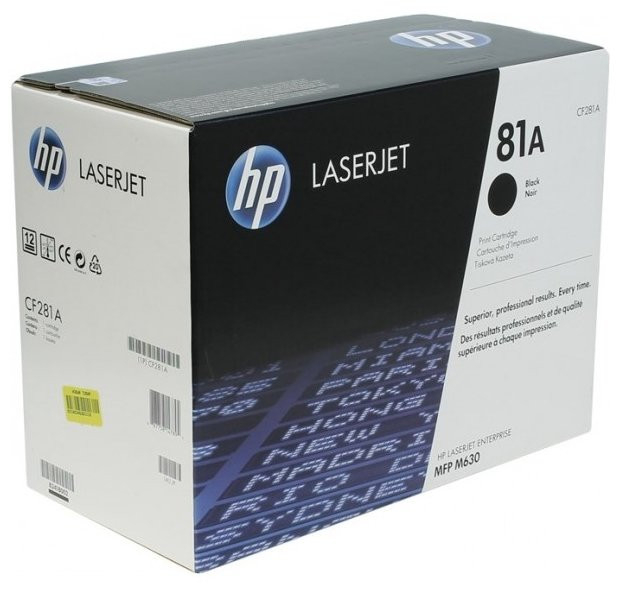 Заправка картриджа HP CF281A (81A)