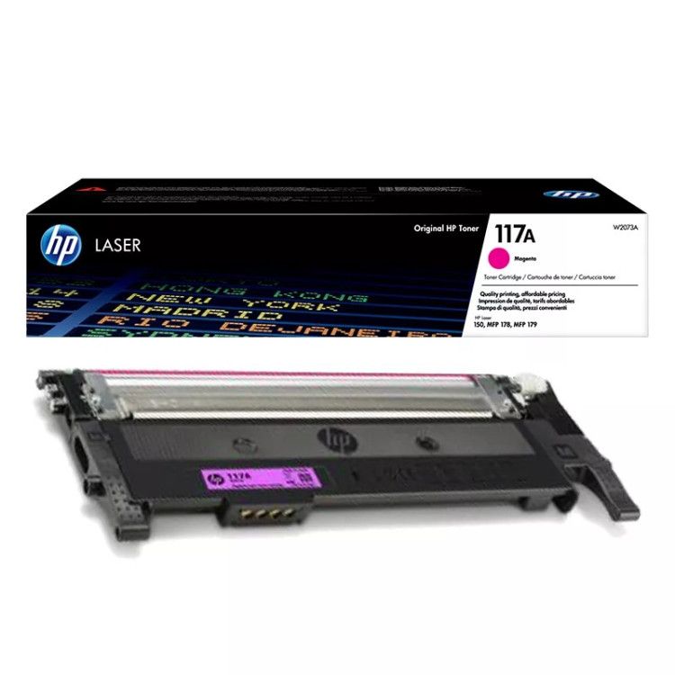 Заправка картриджа HP 117A (W2073A) красный